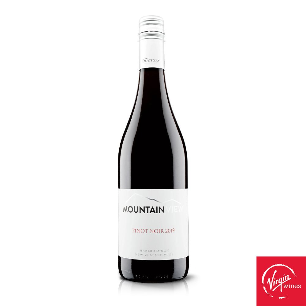 Virgin Wines Pinot Noir Mountain View Marlborough 75Cl Alcohol