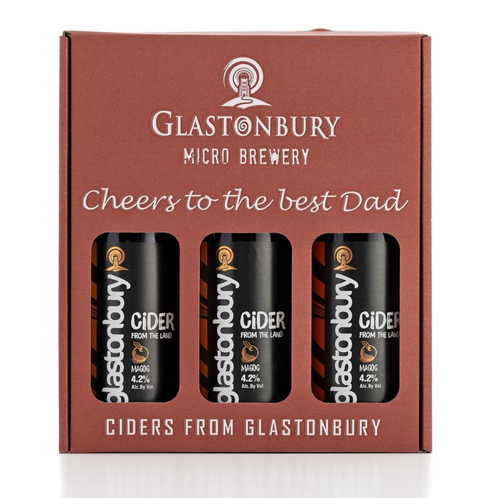 Glastonbury Cheers to the Best Dad Cider Gift Set