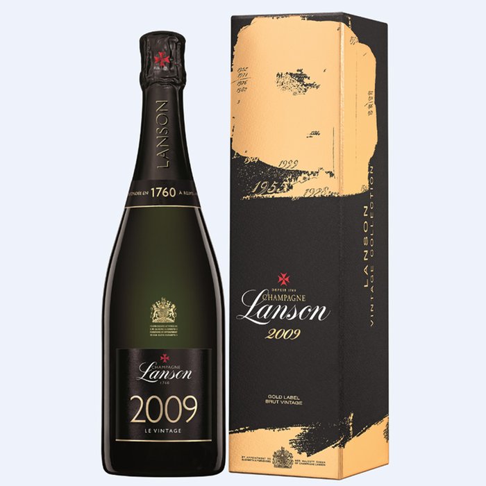 Lanson Le Vintage 2009 Champagne Gift Box