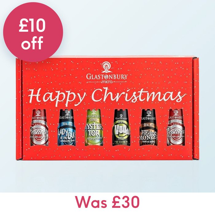 Glastonbury Brewing Company Happy Christmas Gift Set