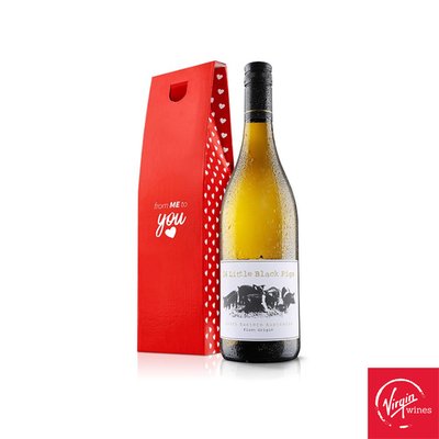 Virgin Wines Me to You Little Black Pigs Pinot Grigio Gift Box 75cl