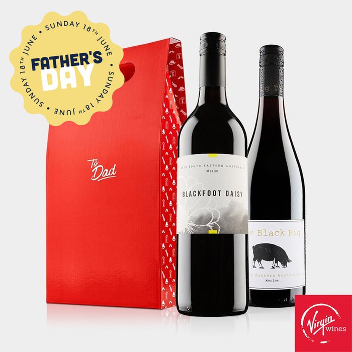 Virgin Wines To Dad Merlot Lovers Duo