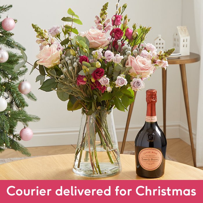 The Shimmer & Laurent Perrier NV Cuvee Rose Champagne