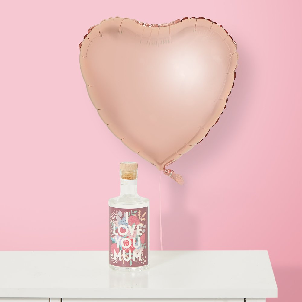 Heart Balloon & Mum Gin Bundle