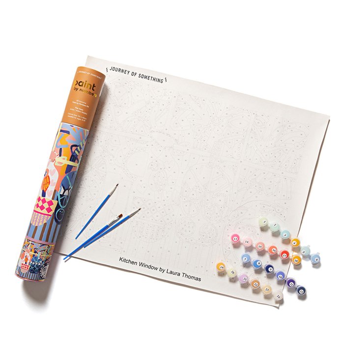 Paint by Numbers Kitchen Window Journey of Something