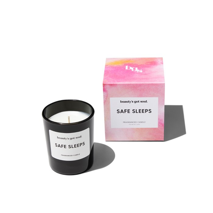 Beauty's Got Soul Small Safe Sleeps Candle Moonpig