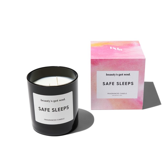 Large Safe Sleeps Candle Beauty's Got Soul