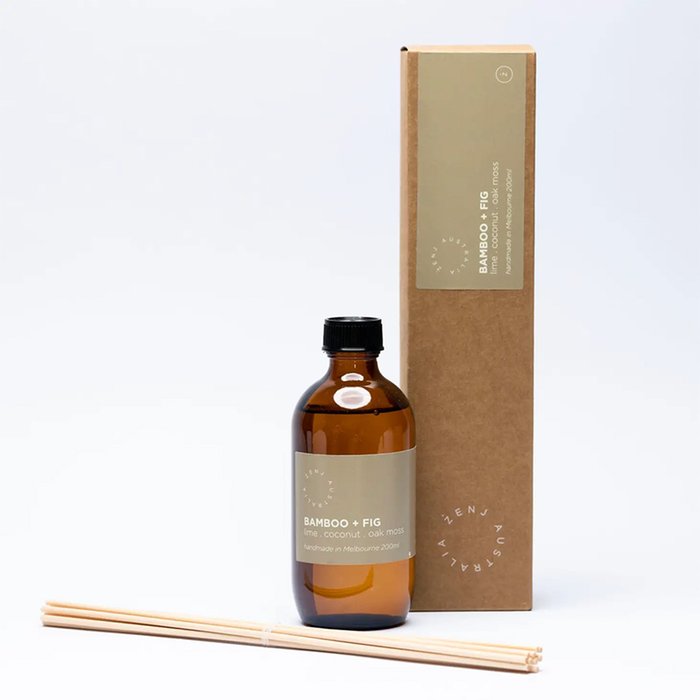 Bamboo & Fig Reed Diffuser Zenj Australia