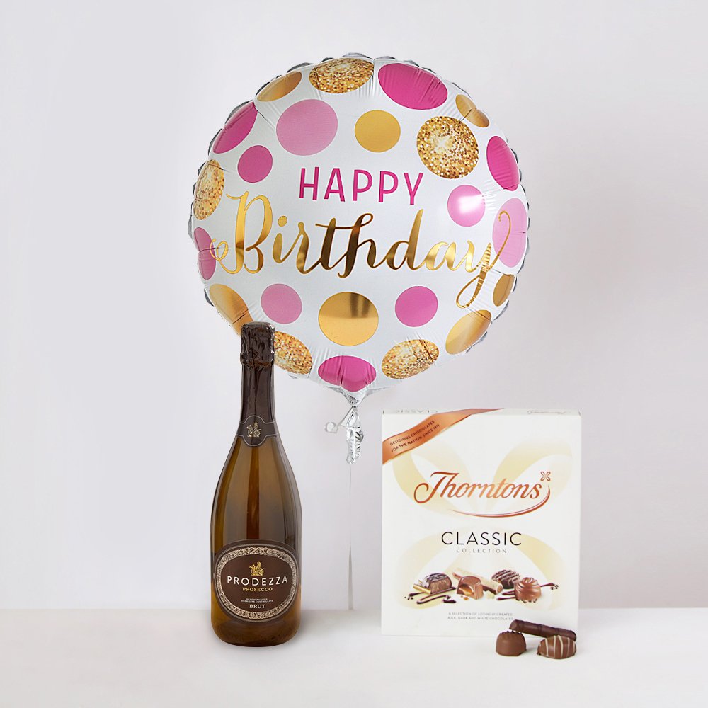 The Happy Birthday Thorntons Gift Set Balloon