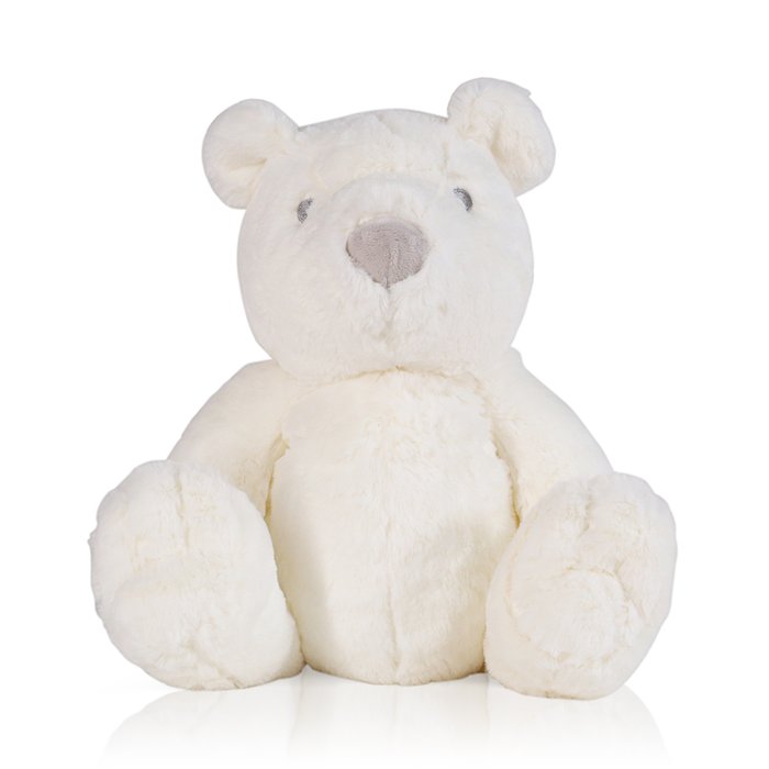 Bambino White Plush Bear