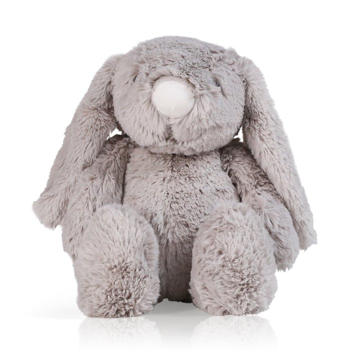 Bambino Grey Plush Rabbit