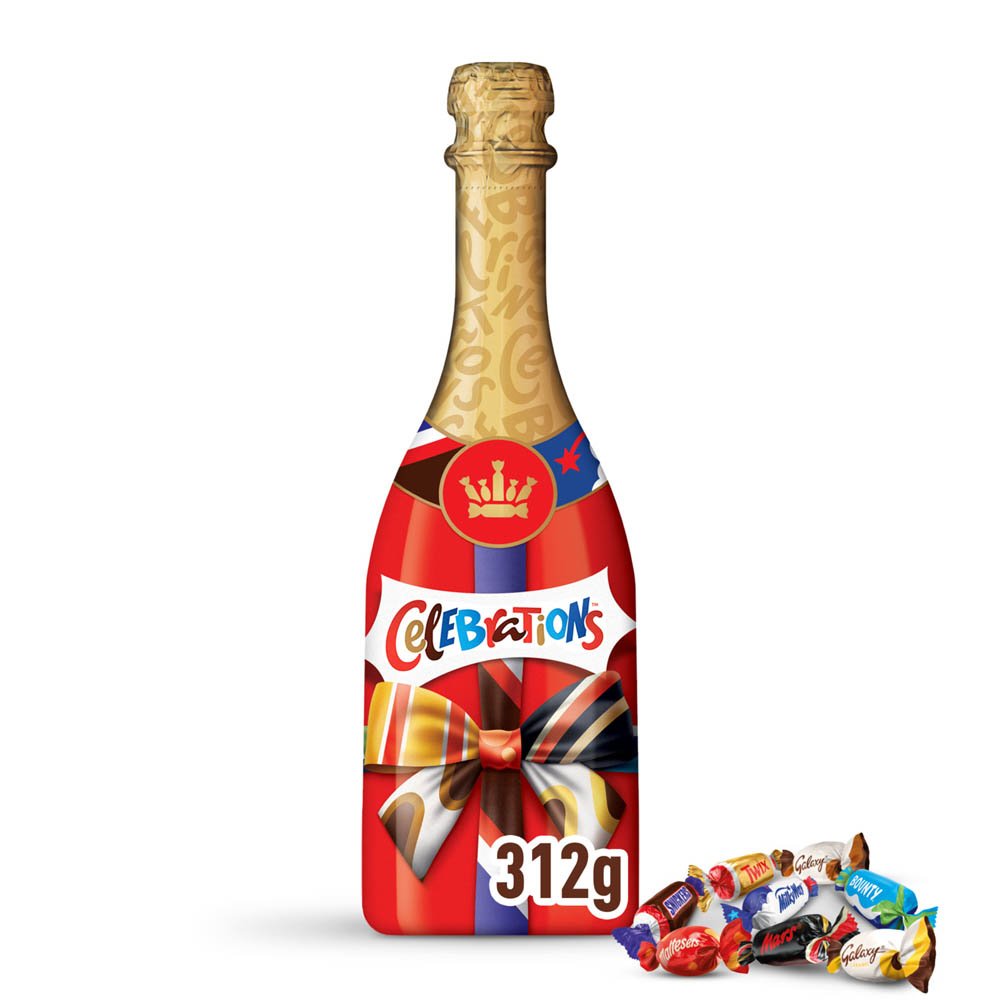 Maltesers Celebrations Chocolates Bottle 312G