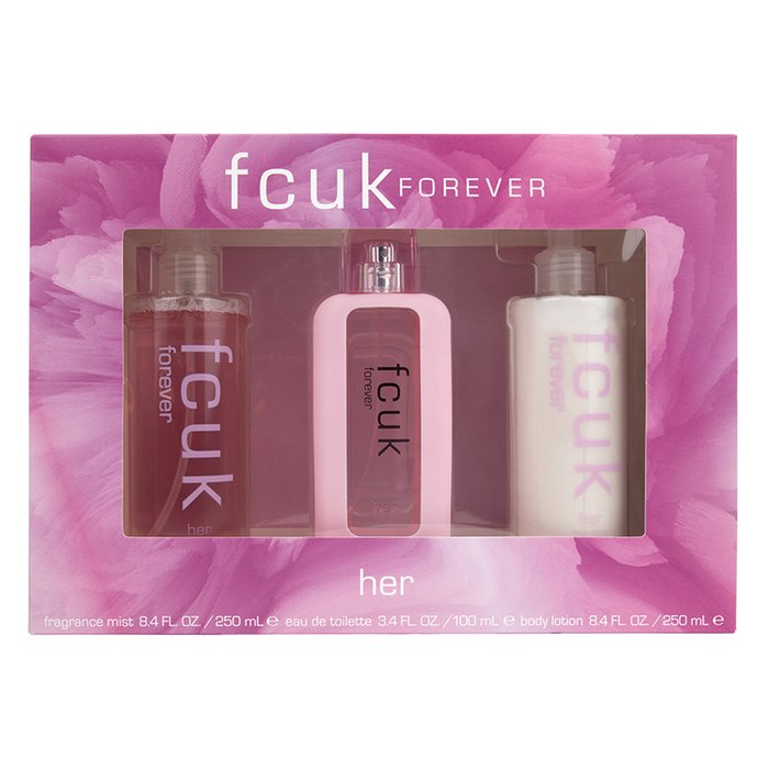 French Connection UK Forever Her 100ml Eau De Toilette Gift Set
