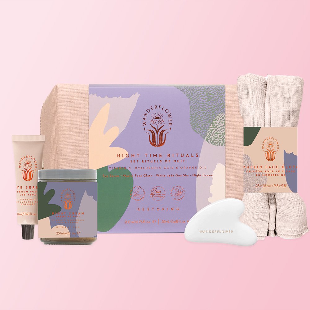 Wanderflower Night Time Rituals Gift Set