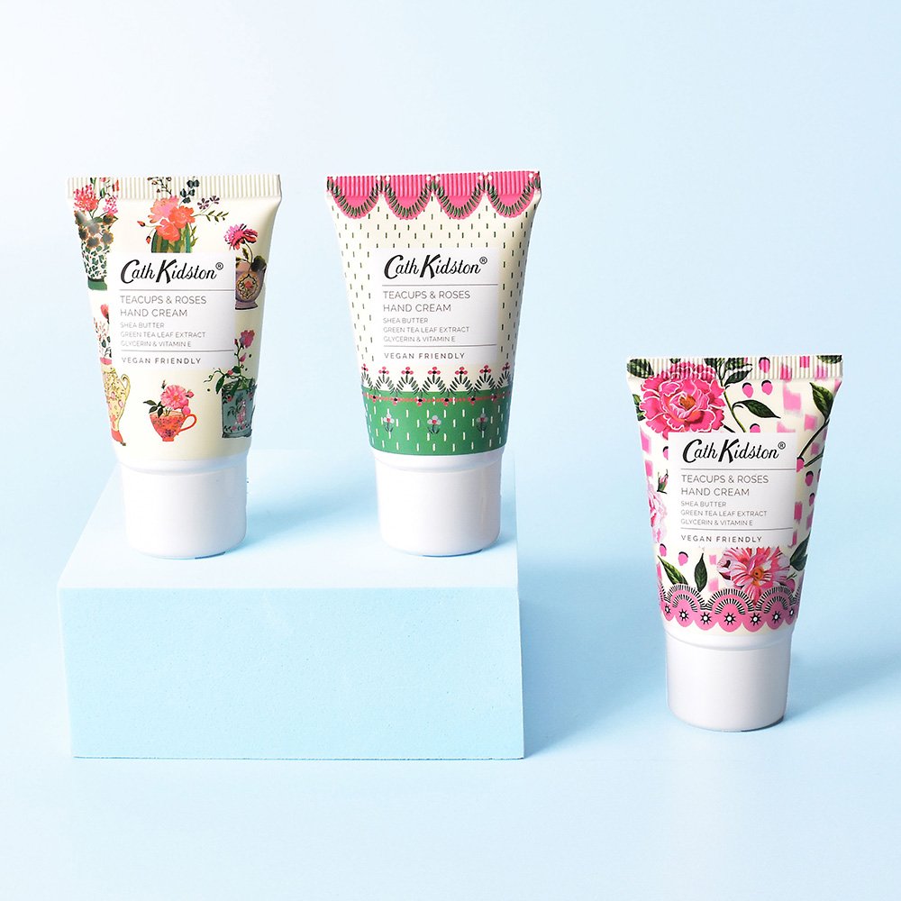 Cath Kidston Tea Cups Hand Cream Trio