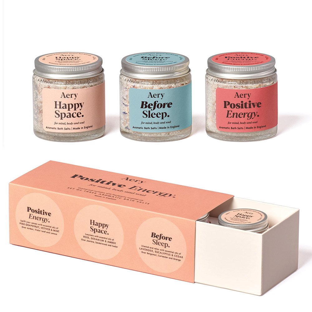 Aery Positive Energy Bath Salt Gift Set