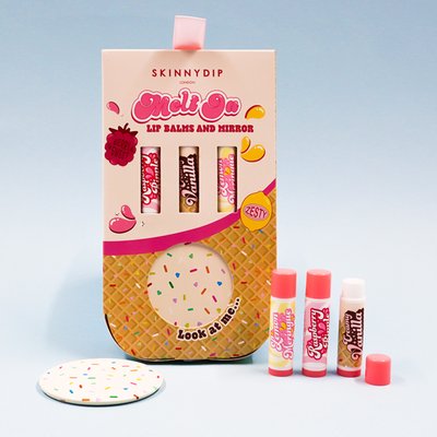 Skinnydip Ice Cream Lip Balm Trio