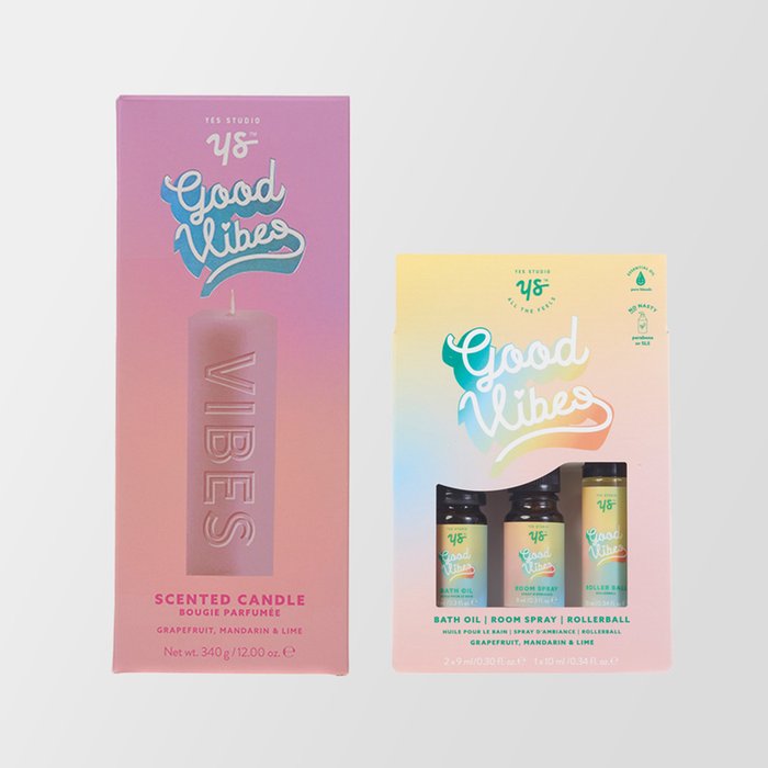 Good Vibes Candle & Essential Oils Gift Set Moonpig