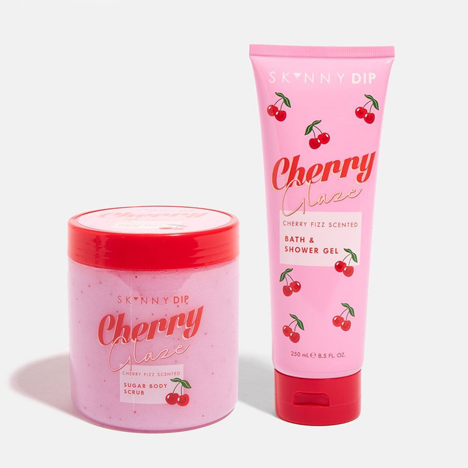 Skinnydip Skinny Dip Cherry Shower Gel & Body Scrub