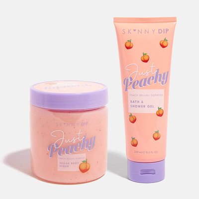 Skinny Dip Peach Shower Gel & Body Scrub
