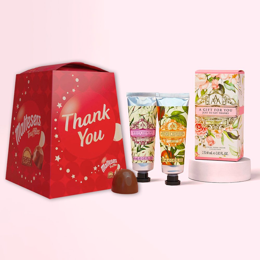 Maltesers Just To Say Thanks Hand Creams Duo & Malteser Truffles