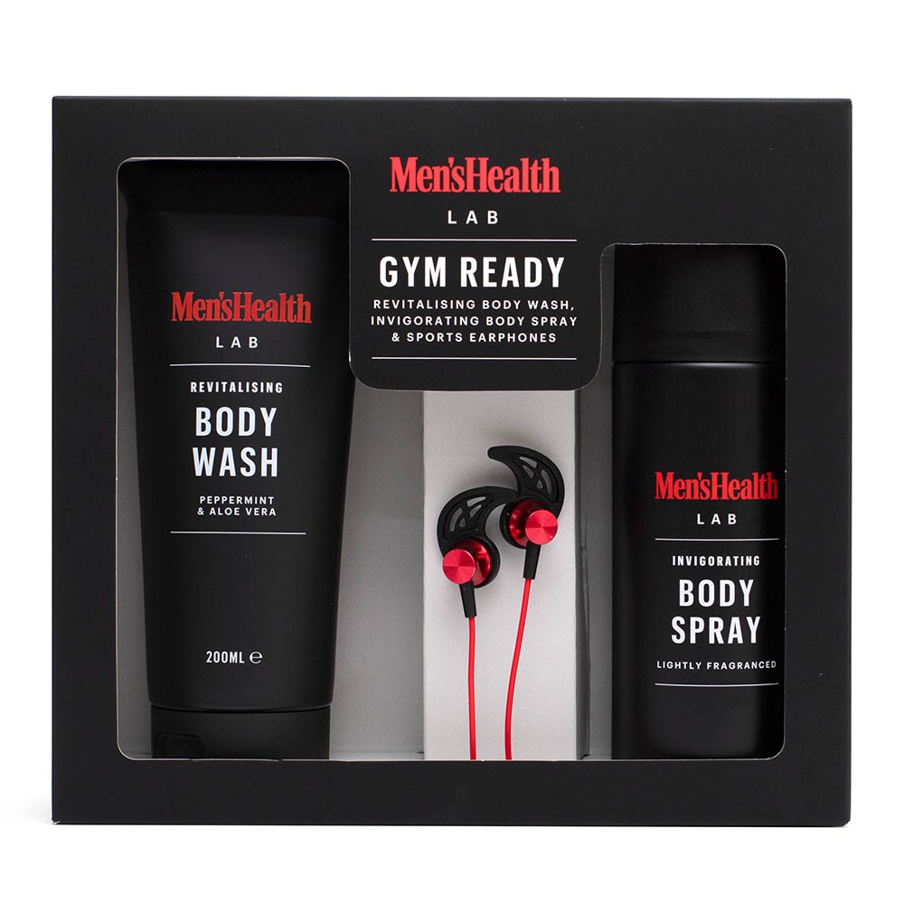 Men's Health Gym Ready Gift Set