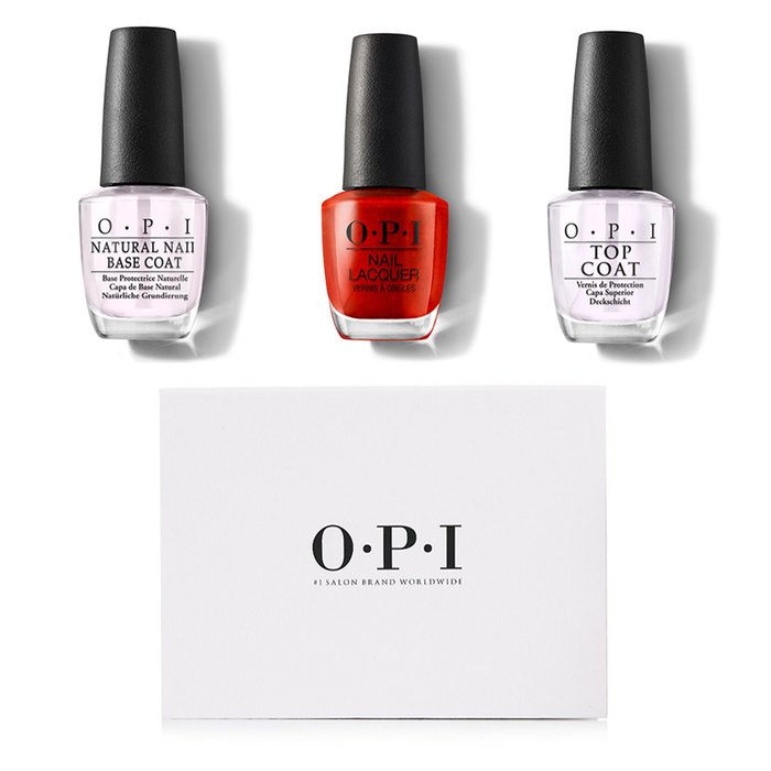 OPI Gimmie A Lido Kiss Full Size Trio Gift Set