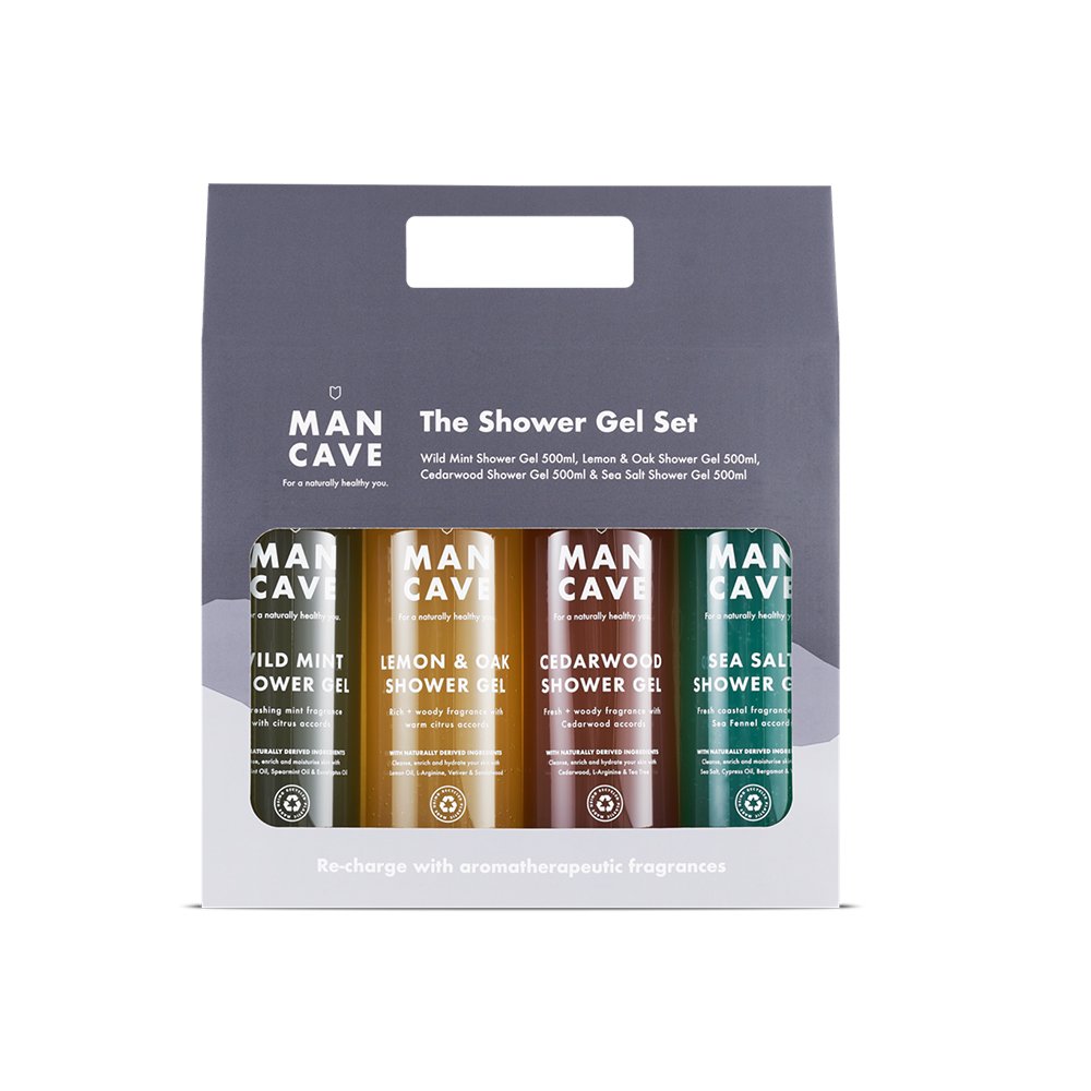 Mancave 500Ml Shower Gel Gift Set