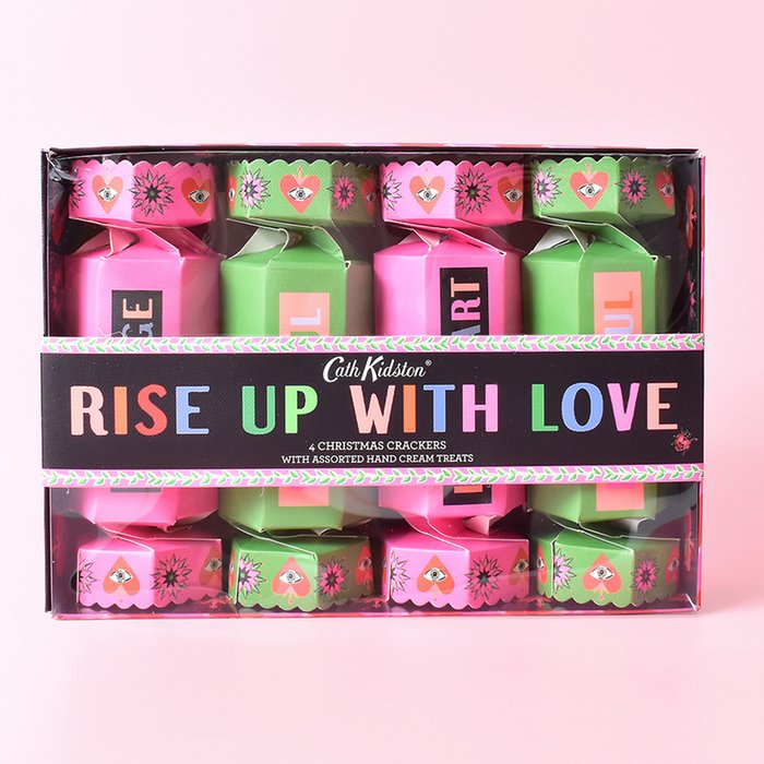 Cath Kidston Rise Up with Love Set of 4 Hand Cream Crackers