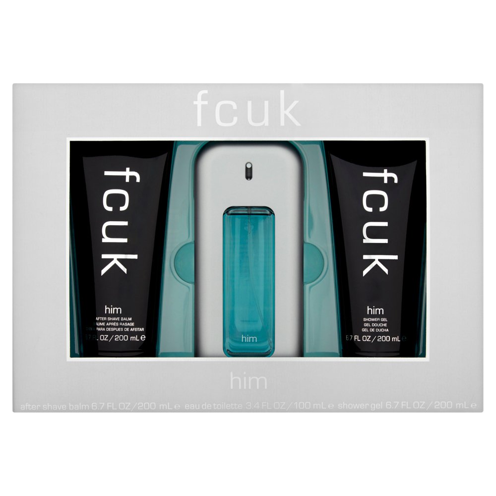 French Connection Fcuk For Him Original 100Ml Eau De Toilette Gift Set