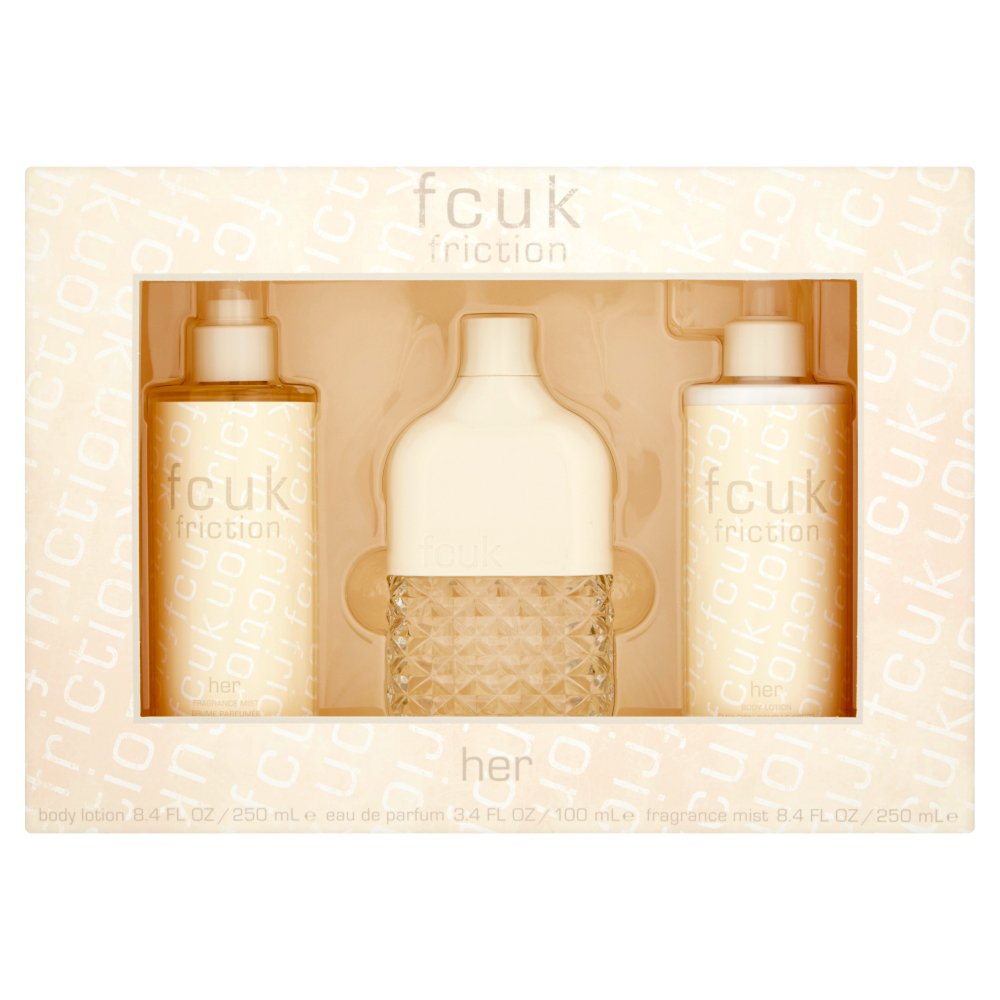 French Connection Fcuk Friction For Her 100Ml Eau De Toilette Gift Set