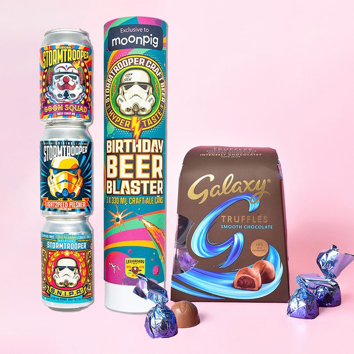 Stormtrooper Beer & Galaxy Truffles Gift Set