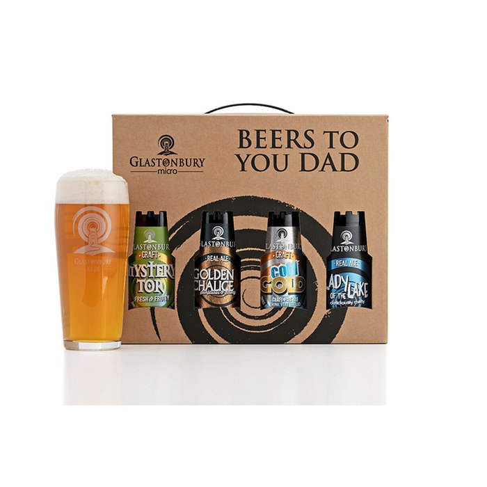 Glastonbury Beers to You Dad Real Ale Gift Set