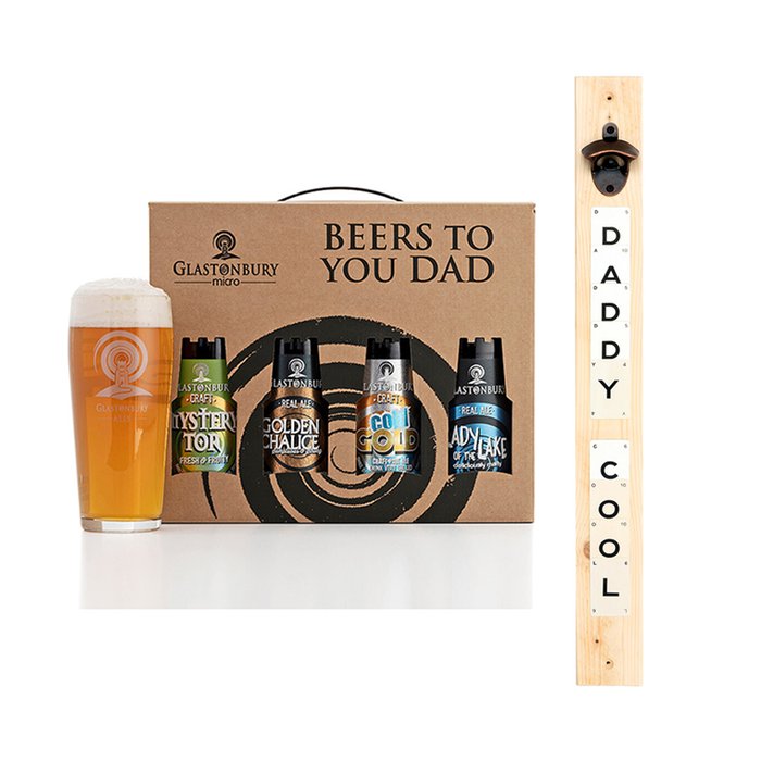 Beers to you Dad Ale & Daddy Cool Bottle Opener Bundle