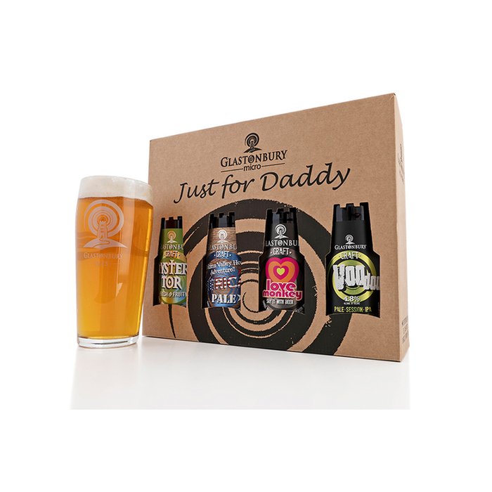 Glastonbury Just for Daddy Beer Gift Set