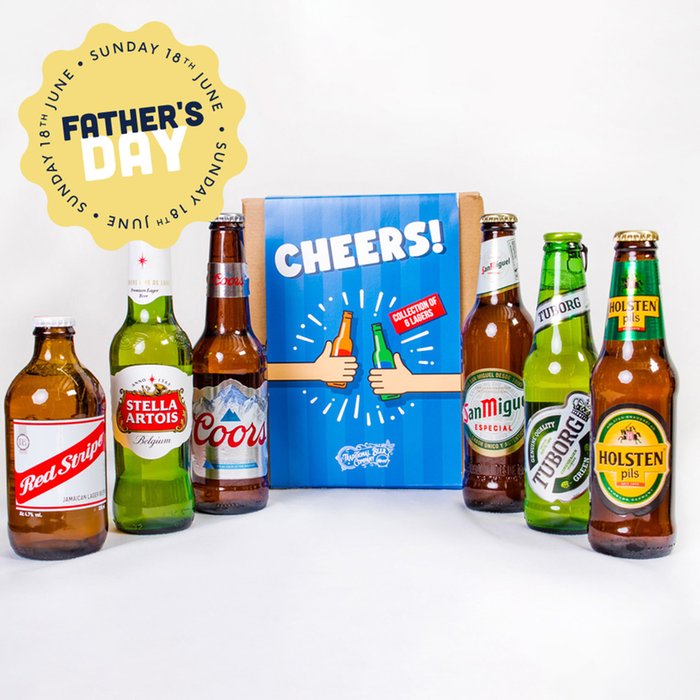 Cheers 6 Pack Lager Collection