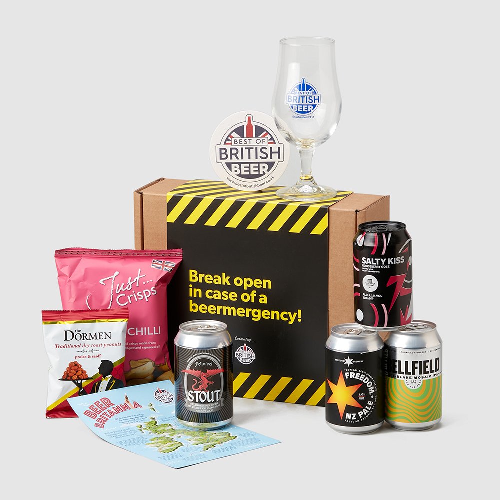 Best Of British Beer Beermergency Thirst Aid Kit Alcohol