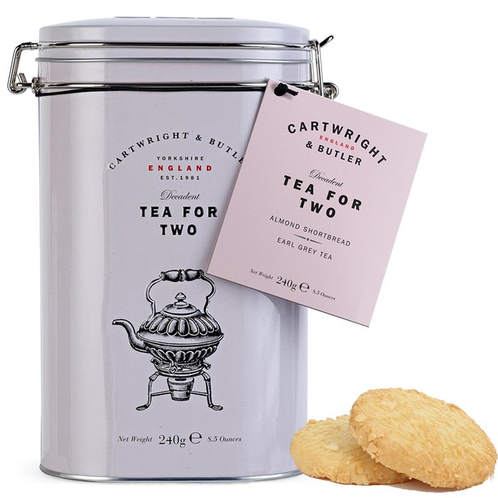 Cartwright and Butler Tea for Two with Almond Shortbread (240g)