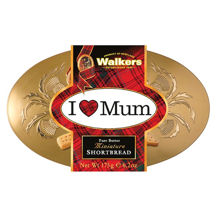Walkers 'I Love  Mum' Miniatures Tin (175g)