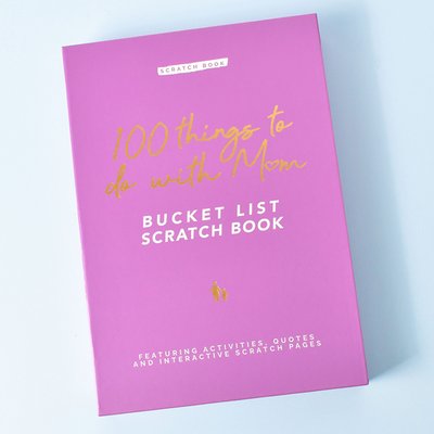 100 Things to do with Mum Scratch book
