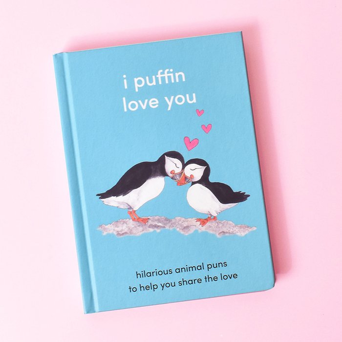 I Puffin Love You Pun Book