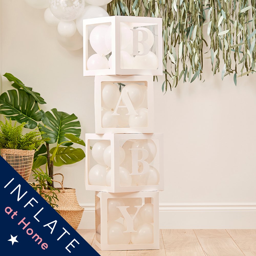 Baby Blocks Mosaic Stand Balloon