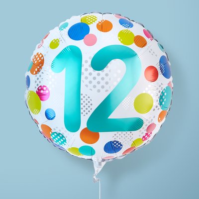 Happy 12th Birthday Balloon