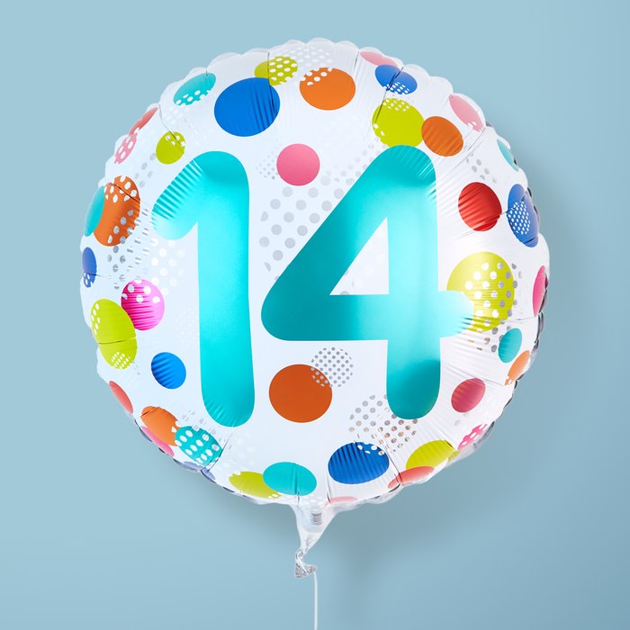 Happy 14th Birthday Balloon