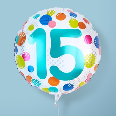Happy 15th Birthday Balloon