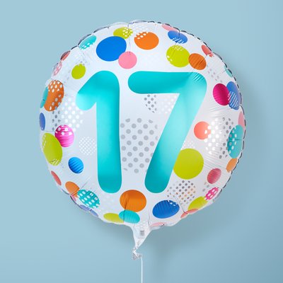 Happy 17th Birthday Balloon