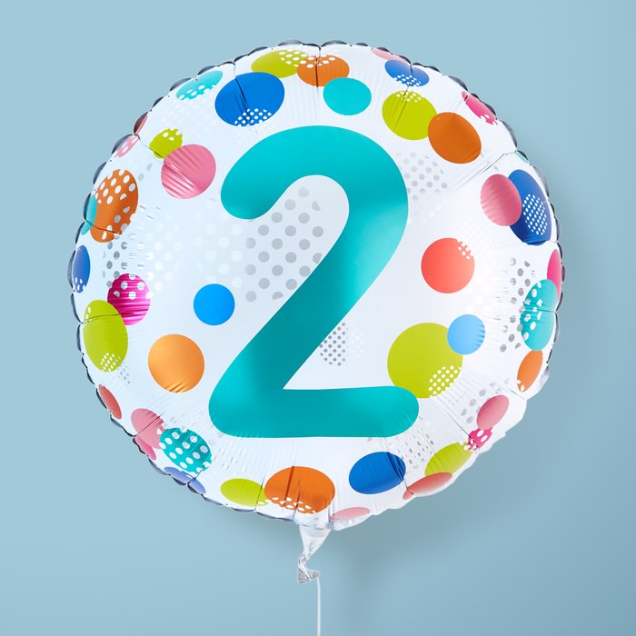 Happy 2nd Birthday Balloon