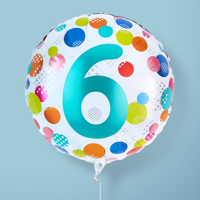 Happy 6th Birthday Balloon