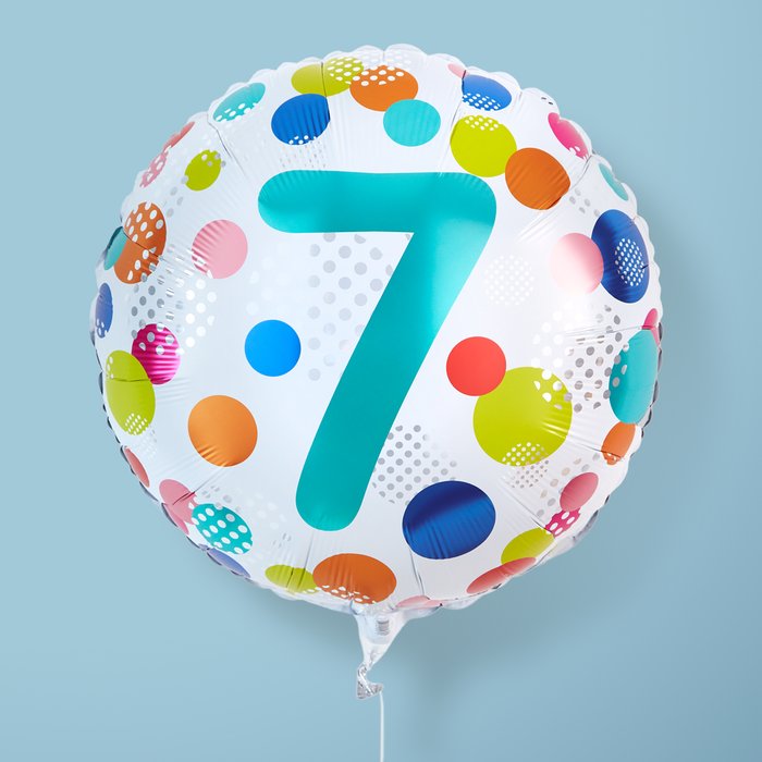 Happy 7th Birthday Balloon