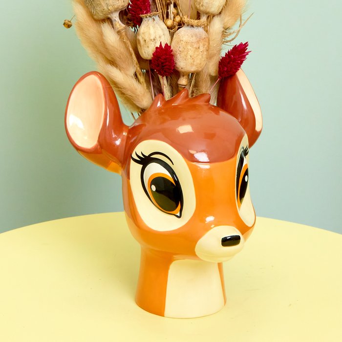 Disney's Bambi vase with Flowers